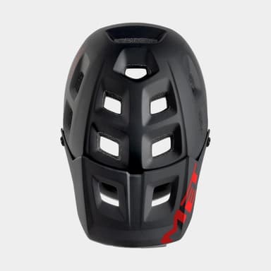 Met Terranova MIPS Black Red/Matt Glossy, Cykelhjälm Svart S