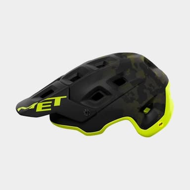 Met Terranova MIPS Camo Lime Green/Matt, Cykelhjälm Svart Large