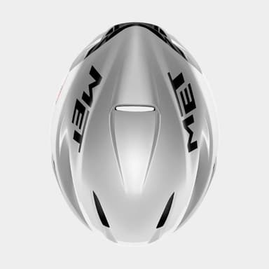 Met Manta MIPS White Holographic/Glossy, Cykelhjälm Vit S