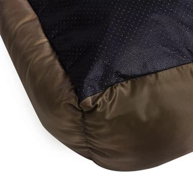 vidaXL Hundbädd brun och beige XXL