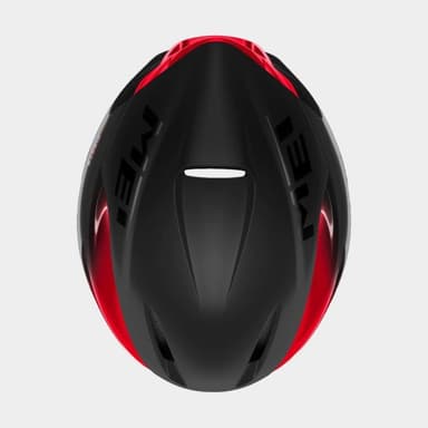 Met Manta MIPS Black Red/Matt Glossy, Cykelhjälm Svart S