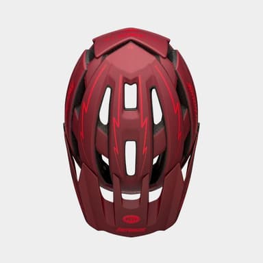 Bell Super Air R MIPS Fasthouse Matte Red/Black, Cykelhjälm Röd S