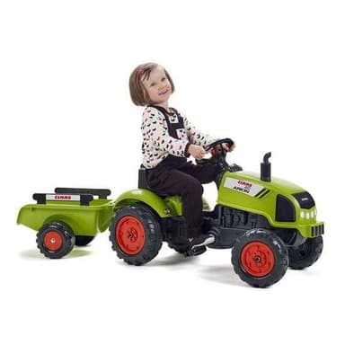 Falk Traktor med vagn Claas