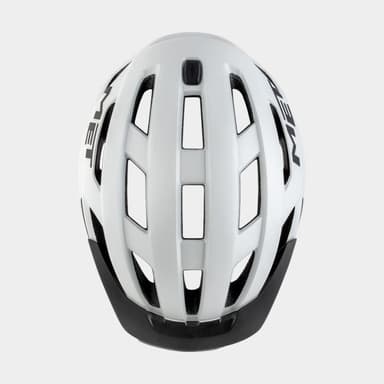 Met Allroad White/Matt, Cykelhjälm Vit S
