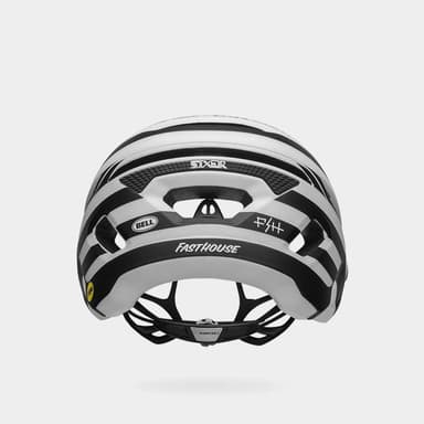 Bell Sixer MIPS Matte White/Black FastHouse, Cykelhjälm Vit S