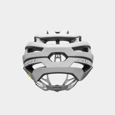 Bell Stratus MIPS Matte/Gloss White/Silver, Cykelhjälm Grå S
