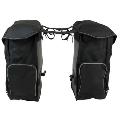 vidaXL Cykelväska 34 L svart