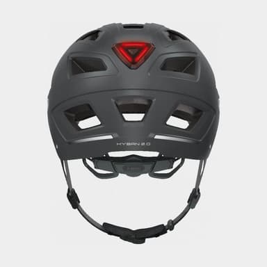 Abus Hyban 2.0 Titan, Cykelhjälm Grå Large