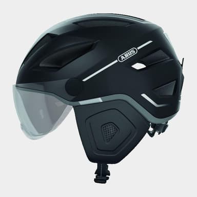 Abus Pedelec 2.0 ACE Velvet Black, Cykelhjälm Svart Large