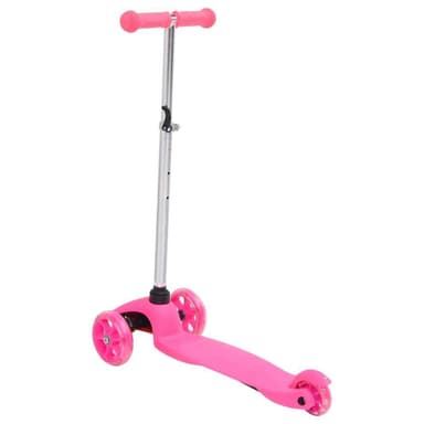 vidaXL Sparkcykel för barn 3 hjul med justerbart aluminiumstyre