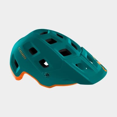 Met Terranova Alpine Green Orange/Matt Glossy, Cykelhjälm Grön S