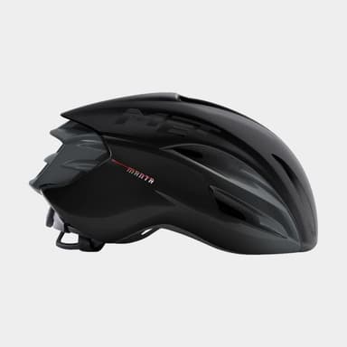 Met Manta MIPS Black/Matt Glossy, Cykelhjälm Svart Large