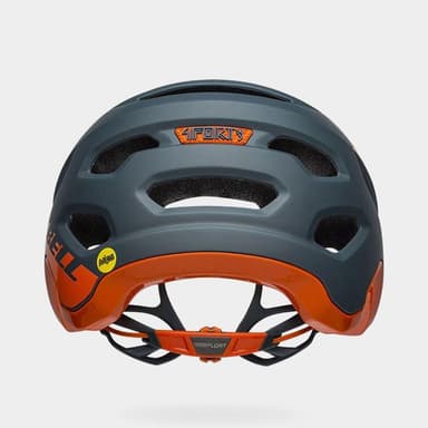 Bell 4Forty MIPS Matte/Gloss Slate/Orange, Cykelhjälm Grå S