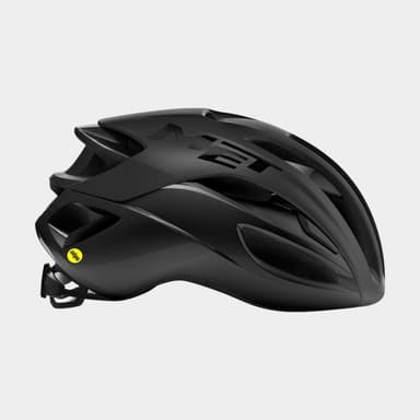 Met Rivale MIPS Black/Matt Glossy, Cykelhjälm Svart M