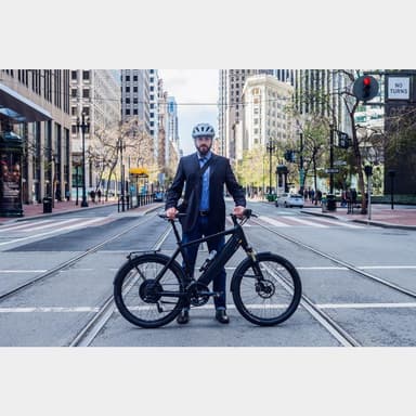 Abus Pedelec 2.0 ACE Midnight Blue, Cykelhjälm Blå Large