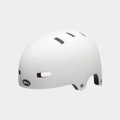 Bell Local White, Cykelhjälm Vit S
