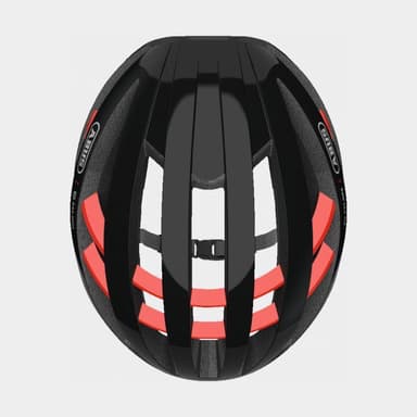 Abus Aventor QUIN Velvet Black, Cykelhjälm Röd Large