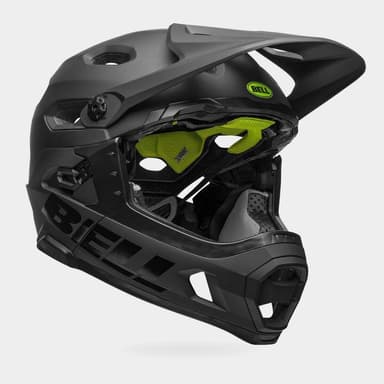 Bell Super DH Spherical MIPS Matte/Gloss Black, Cykelhjälm Svart S
