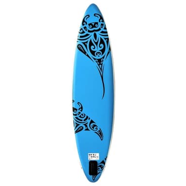 vidaXL SUP-bräda uppblåsbar 305x76x15 cm