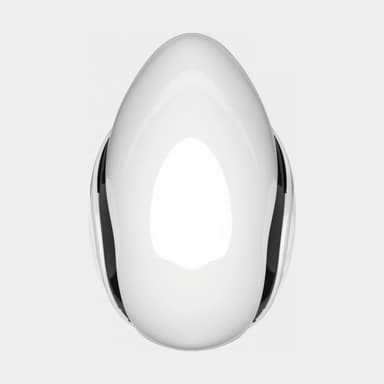 Abus GameChanger TT Shiny White, Cykelhjälm Vit Large