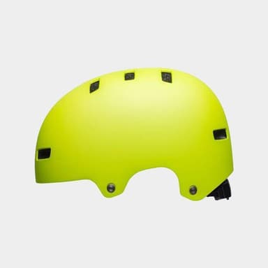 Bell Span Matte Bright Green, Cykelhjälm Gul XS