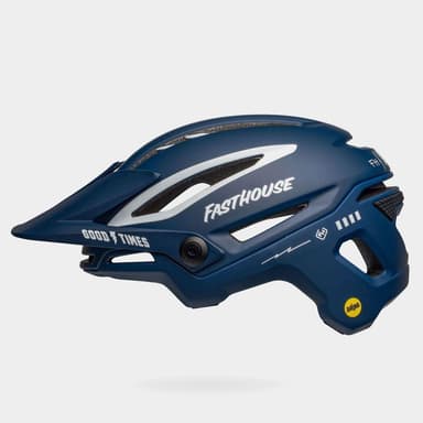 Bell Sixer MIPS Matte/Gloss Blue/White Fasthouse, Cykelhjälm Blå S
