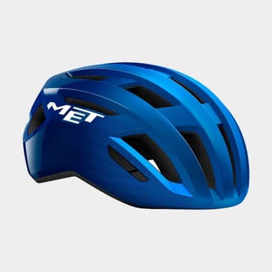 Met Vinci MIPS Blue Metallic/Glossy, Cykelhjälm Blå Large