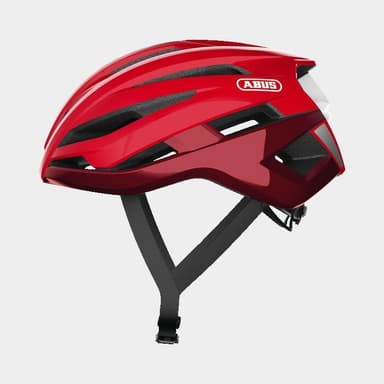 Abus StormChaser Blaze Red, Cykelhjälm Röd Large