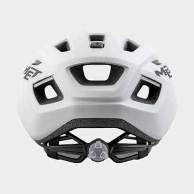 Met Allroad White/Matt, Cykelhjälm Vit S