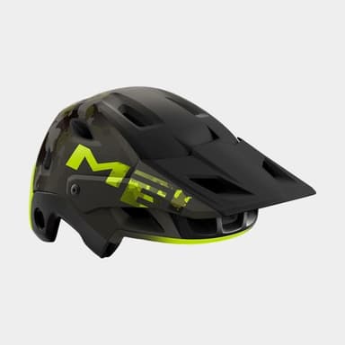 Met Parachute MCR MIPS Camo Lime Green/Matt Glossy, Cykelhjälm Grön M