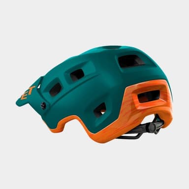Met Terranova Alpine Green Orange/Matt Glossy, Cykelhjälm Grön S