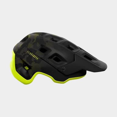 Met Terranova MIPS Camo Lime Green/Matt, Cykelhjälm Svart Large