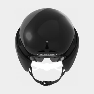 Abus GameChanger TT Shiny Black, Cykelhjälm Svart Large