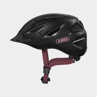 Abus Urban-I 3.0 Flower Art, Cykelhjälm Svart M