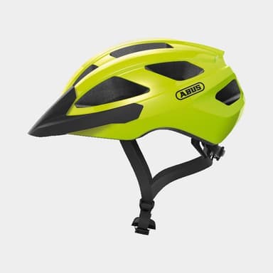 Abus Macator Signal Yellow, Cykelhjälm Gul Large