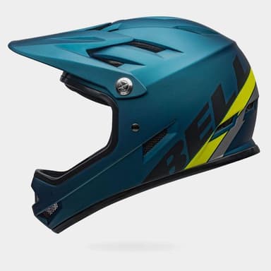 Bell Sanction Matte Blue/Hi-Viz, Cykelhjälm Blå XS