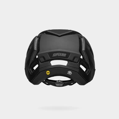 Bell Super Air R MIPS Matte/Gloss Black, Cykelhjälm Svart S