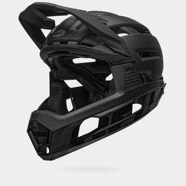Bell Super Air R MIPS Matte/Gloss Black, Cykelhjälm Svart S