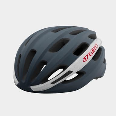 GIRO Isode MIPS Matte Portaro Grey/White/Red, Cykelhjälm Grå Adult