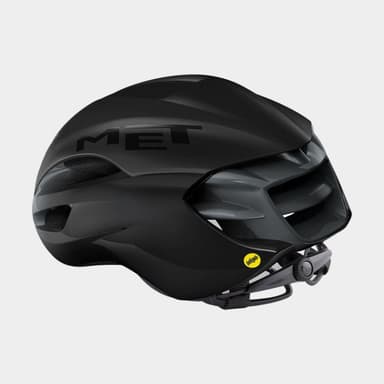 Met Manta MIPS Black/Matt Glossy, Cykelhjälm Svart Large
