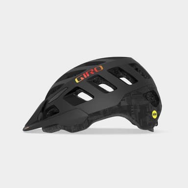 GIRO Radix MIPS Matte Black Hype, Cykelhjälm Svart S