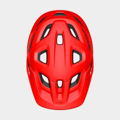Met Echo Red/Matt, Cykelhjälm Röd M