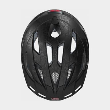 Abus Urban-I 3.0 Flower Art, Cykelhjälm Svart M