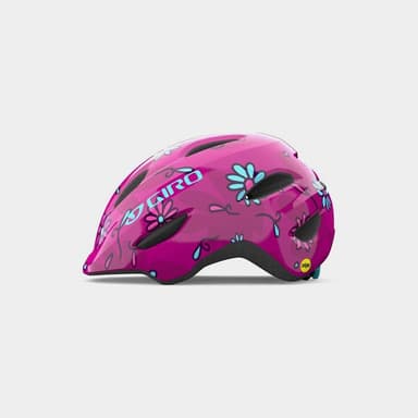 GIRO Scamp MIPS Pink Street Sugar Daisies, Cykelhjälm Lila XS