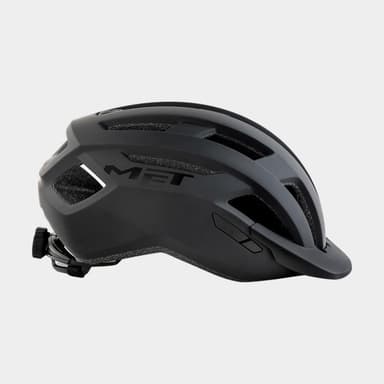 Met Allroad Black/Matt, Cykelhjälm Svart Large