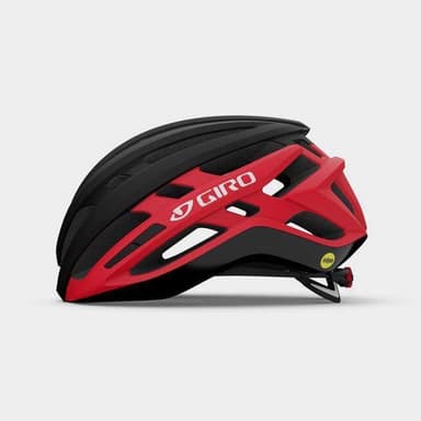 GIRO Agilis MIPS Matte Black/Bright Red, Cykelhjälm Röd S