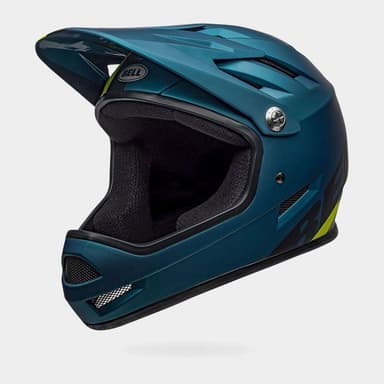 Bell Sanction Matte Blue/Hi-Viz, Cykelhjälm Blå XS