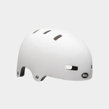 Bell Local White, Cykelhjälm Vit S