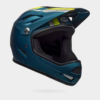 Bell Sanction Matte Blue/Hi-Viz, Cykelhjälm Blå XS