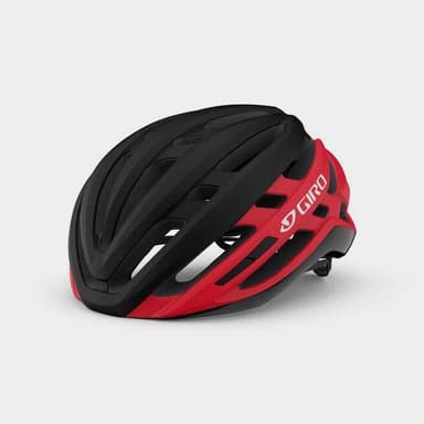GIRO Agilis MIPS Matte Black/Bright Red, Cykelhjälm Röd S